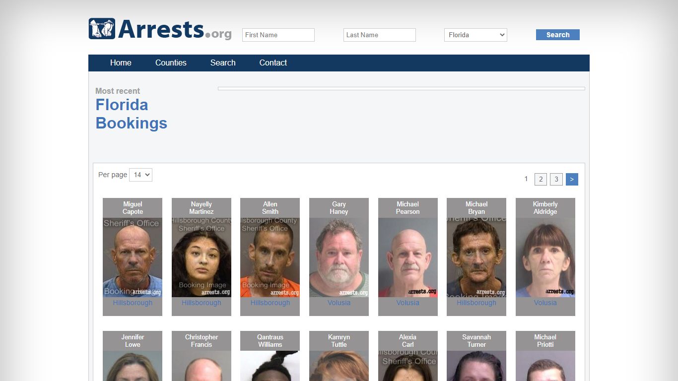 Hillsborough County Arrests and Inmate Search